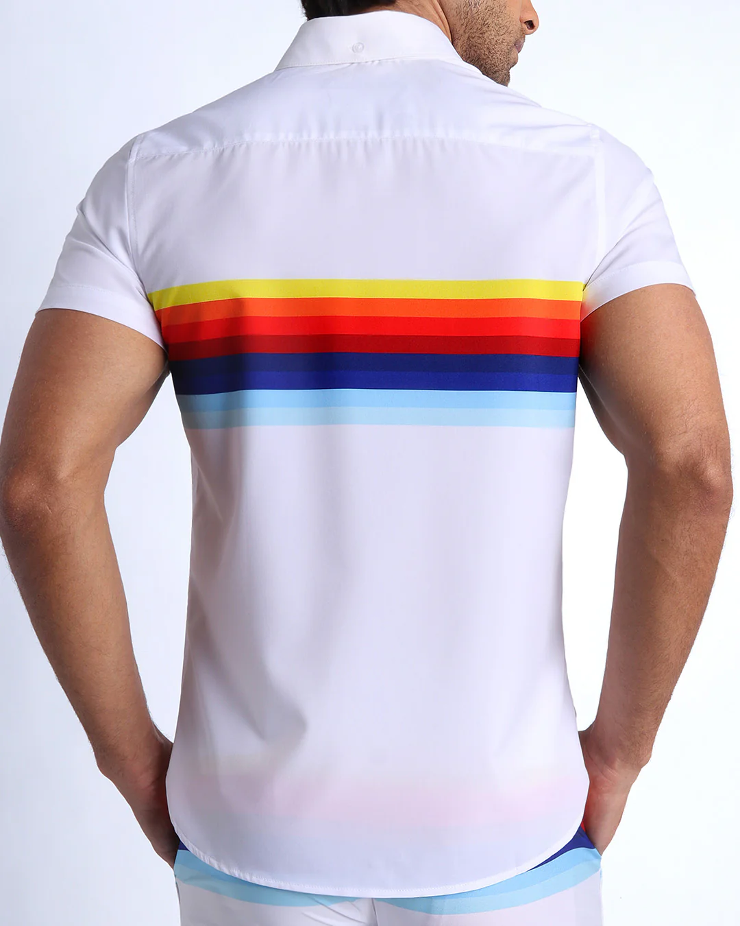 STRIPES ON 45 - Stretch Shirt - Image 3