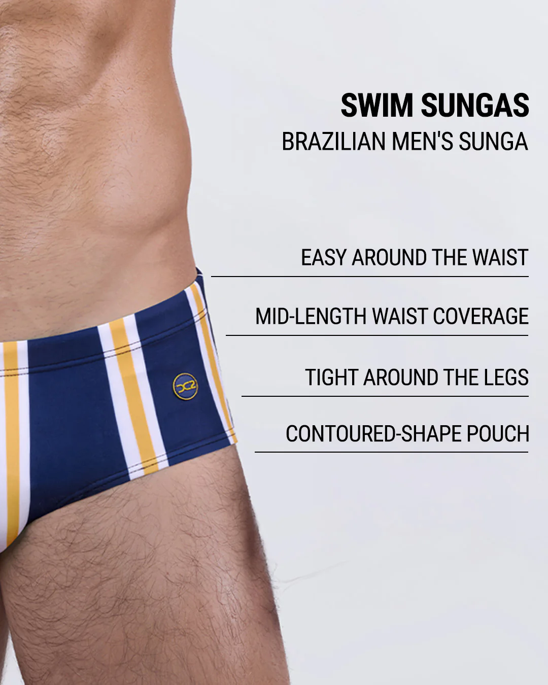 SUN CHASING STRIPES - Swim Sunga | DC2 - Image 4