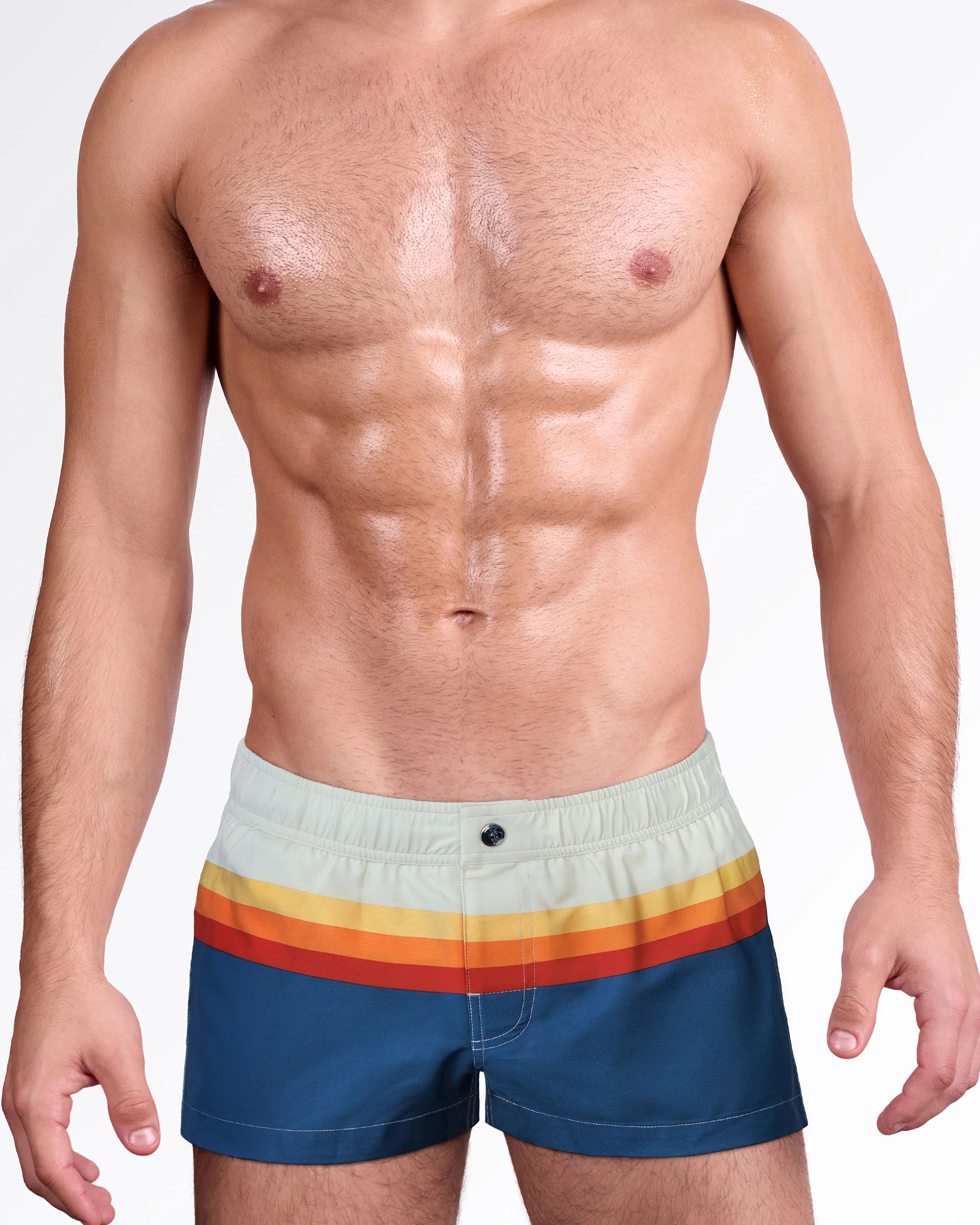 SUNSET STRIPES - Mini Shorts | DC2