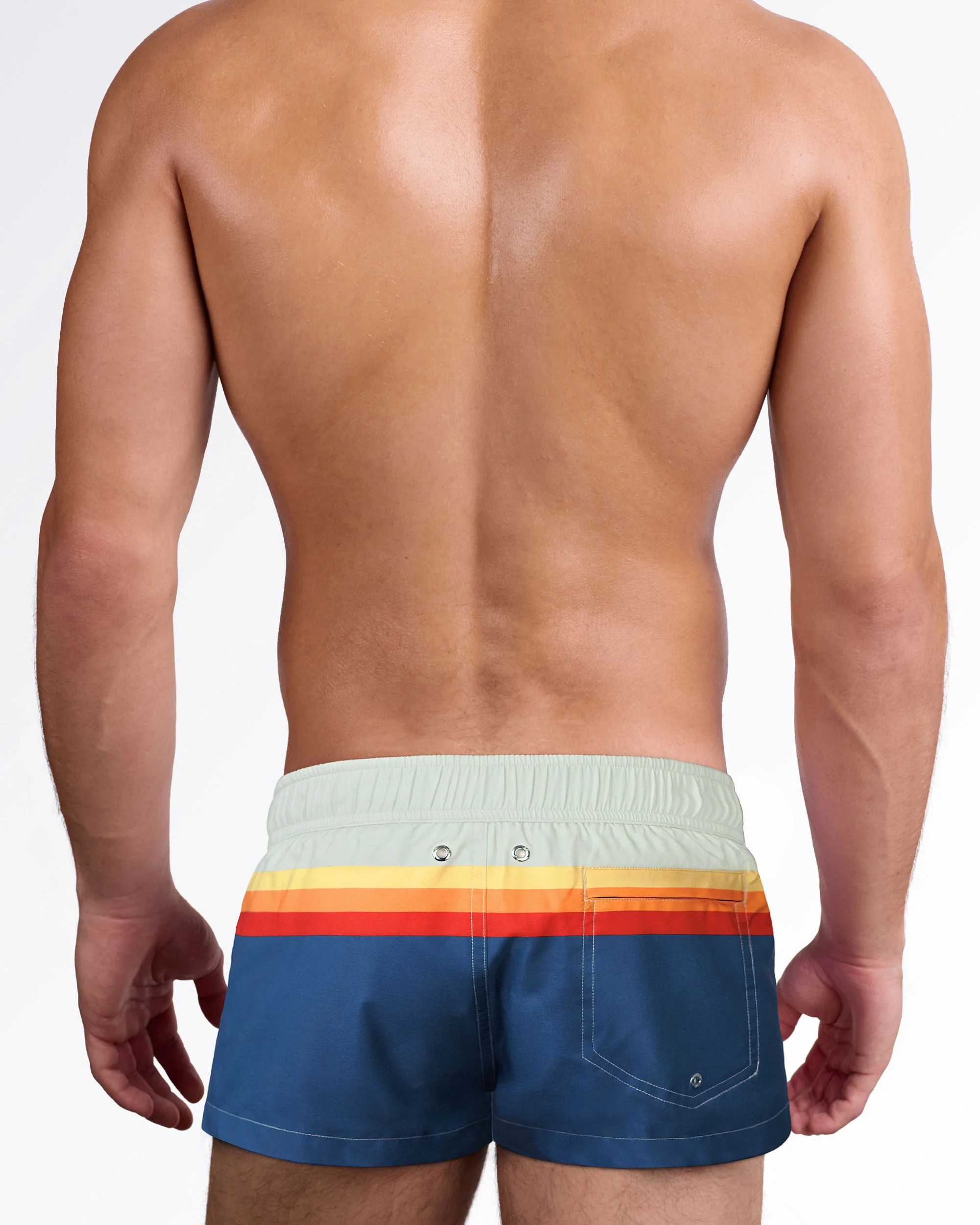SUNSET STRIPES - Mini Shorts | DC2 - Image 2