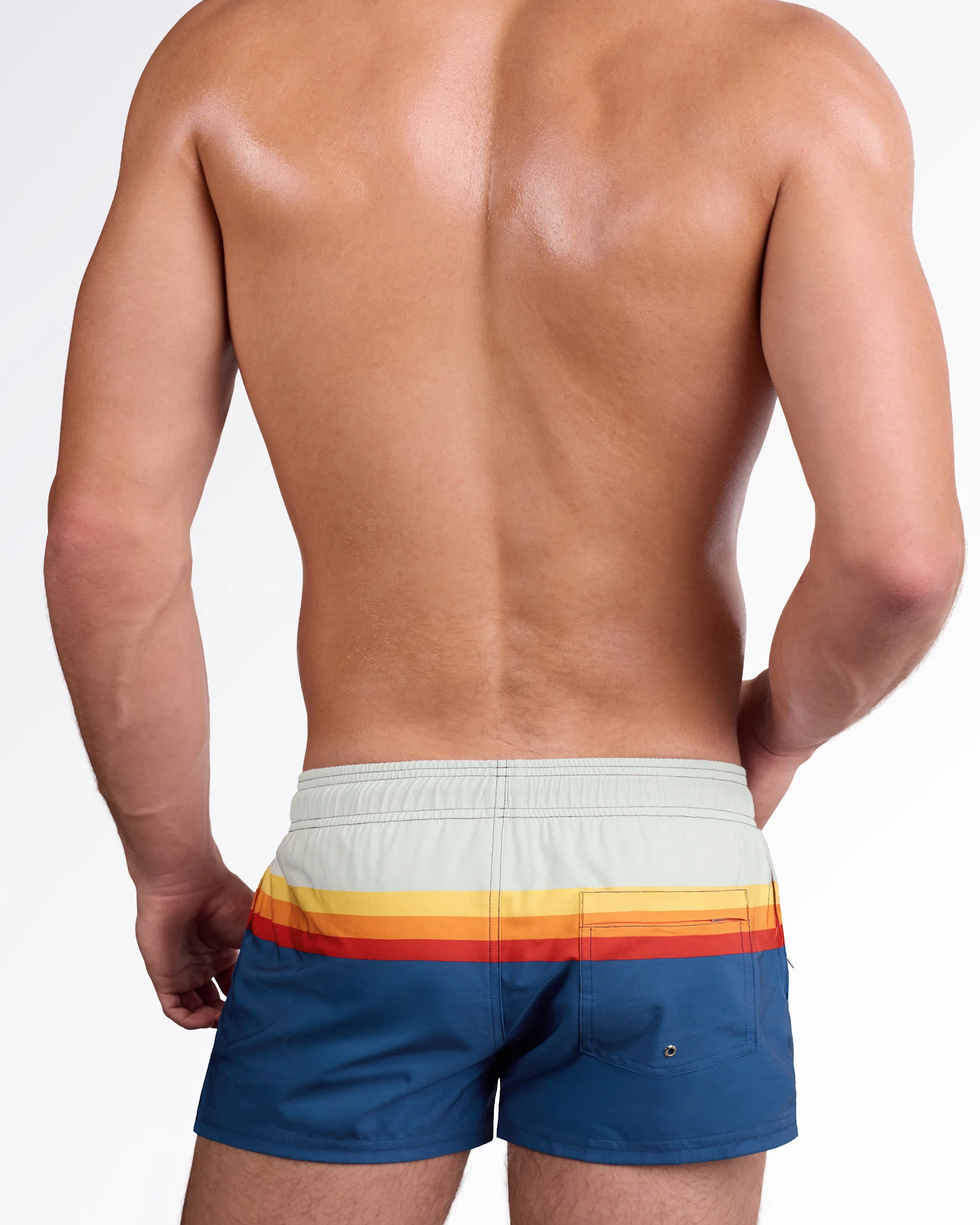 SUNSET STRIPES - Poolside Shorts | DC2 - Image 2