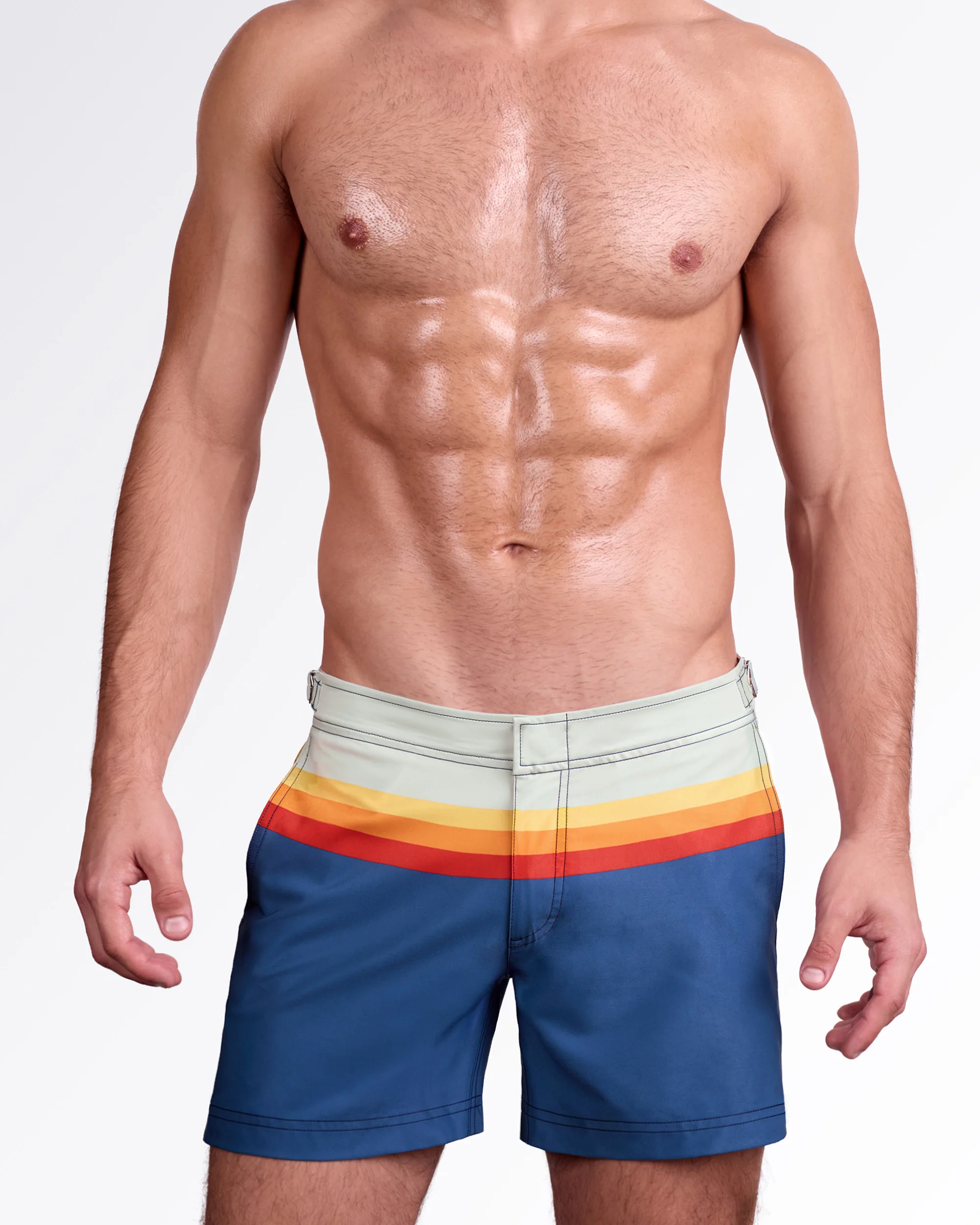 SUNSET STRIPES - Tailored Shorts | DC2