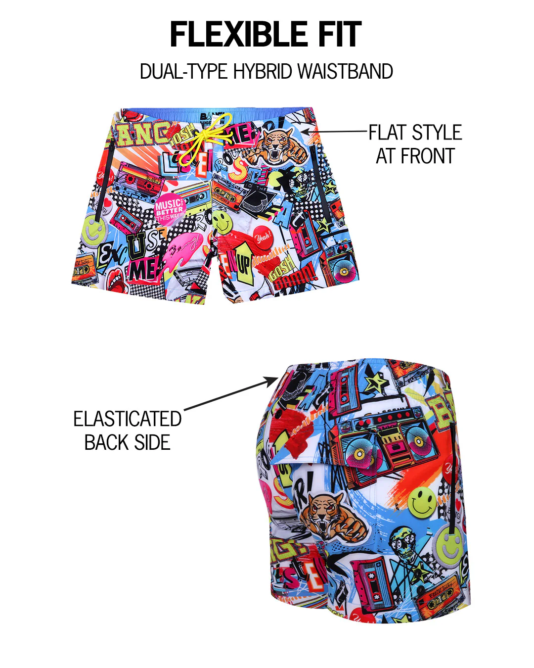 SUPER POP - Flex Shorts - Image 5