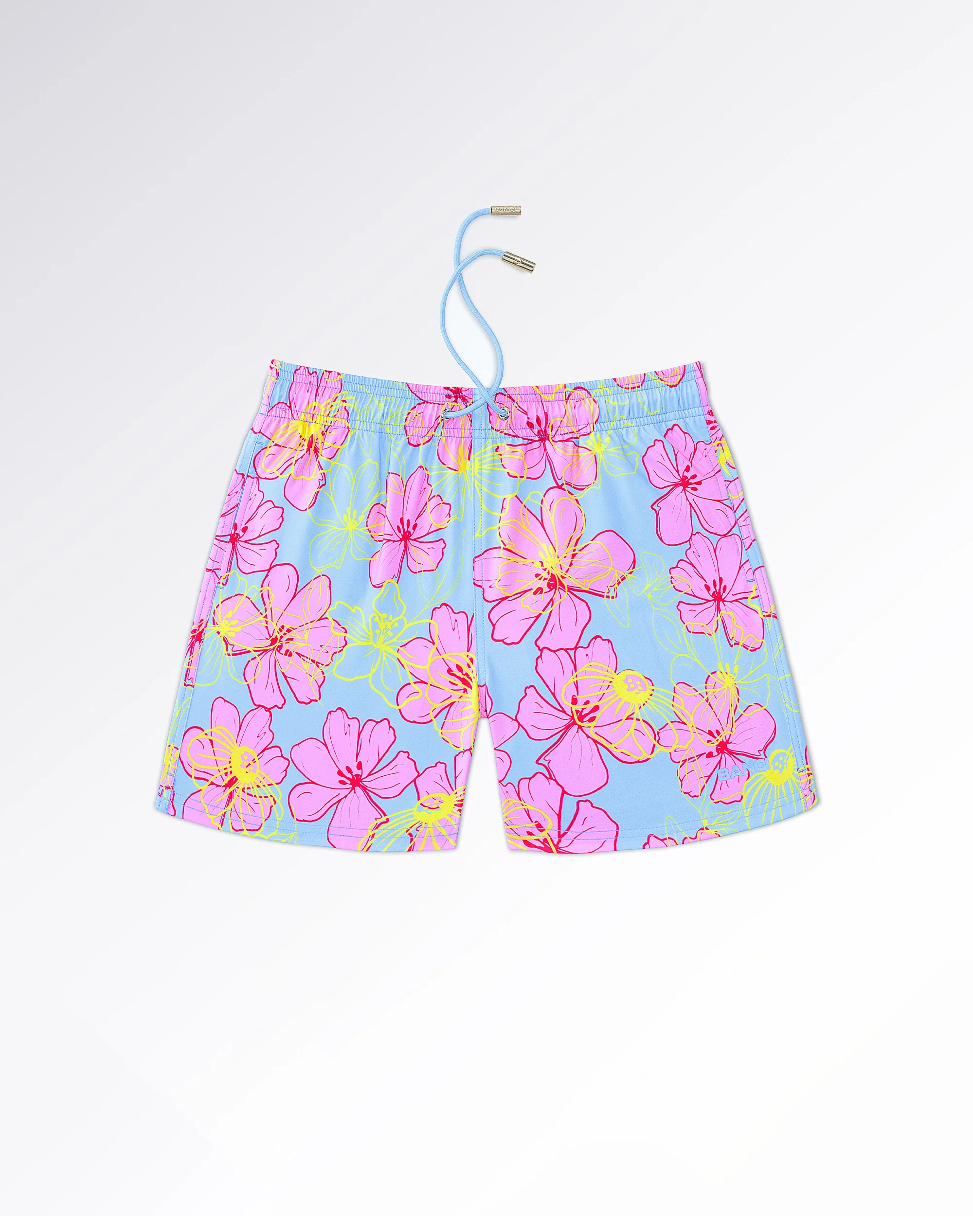 SURF FLOWERS (PINK/BLUE) - Resort Shorts - Image 3
