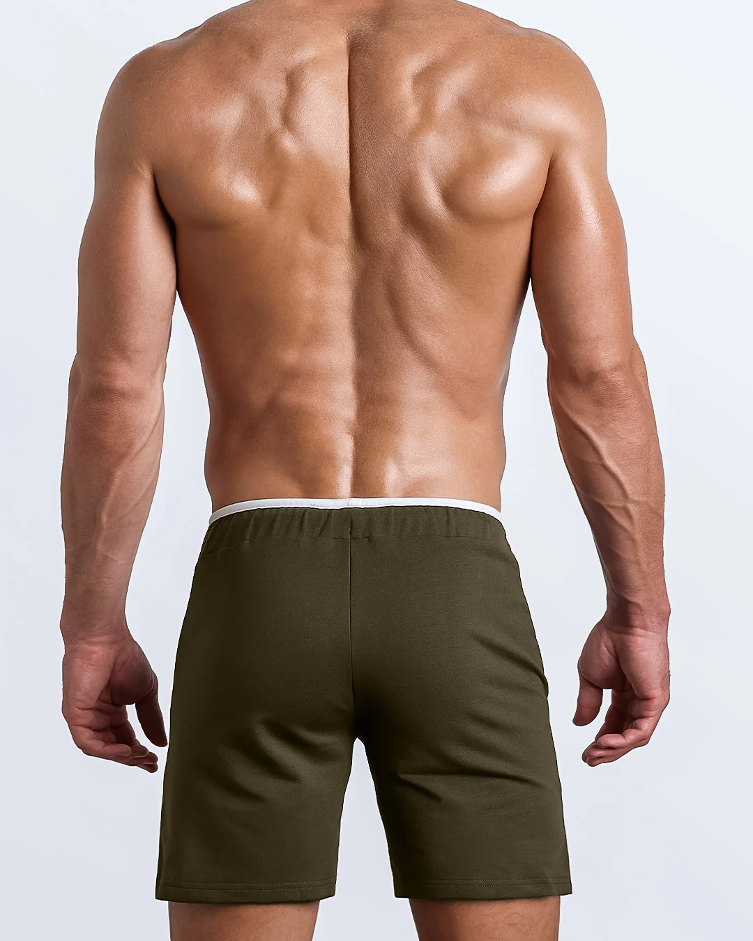 TACTICAL GREEN - Calisthenical Shorts - Image 3