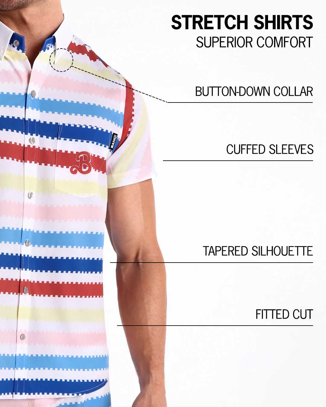 THE ALLAN - Stretch Shirt - Image 5
