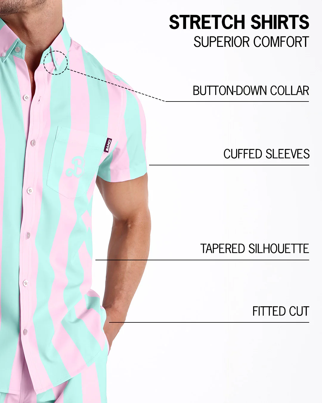 THE KEN (MALIBU EDITION) - Stretch Shirt - Image 4