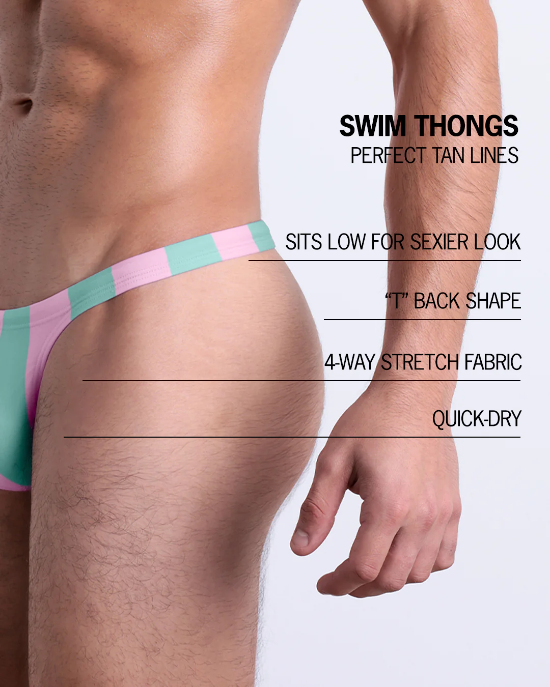 THE KEN (MALIBU EDITION) - Swim Thong - Image 4