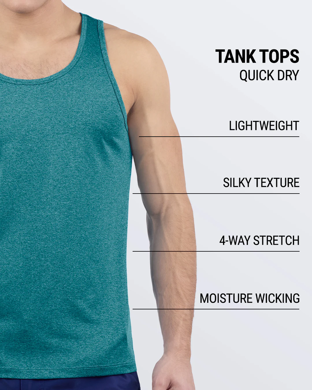 TRAINER TEAL - Tank Top | DC2 - Image 3