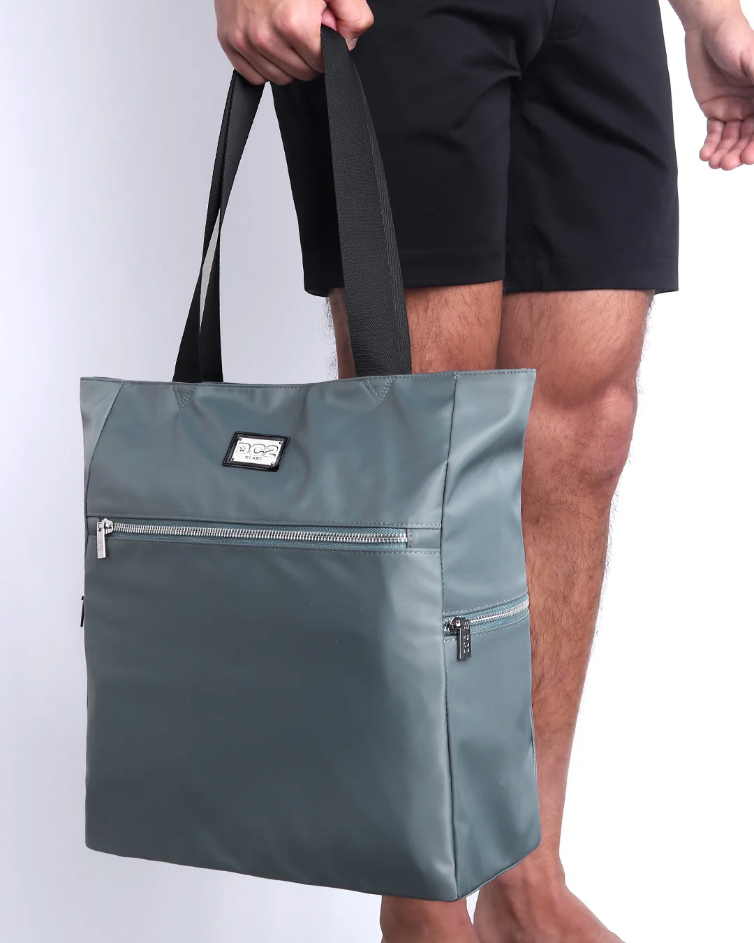 VACAY GRAY - Poolside Tote Bag Foldable/Portable | DC2 - Image 3