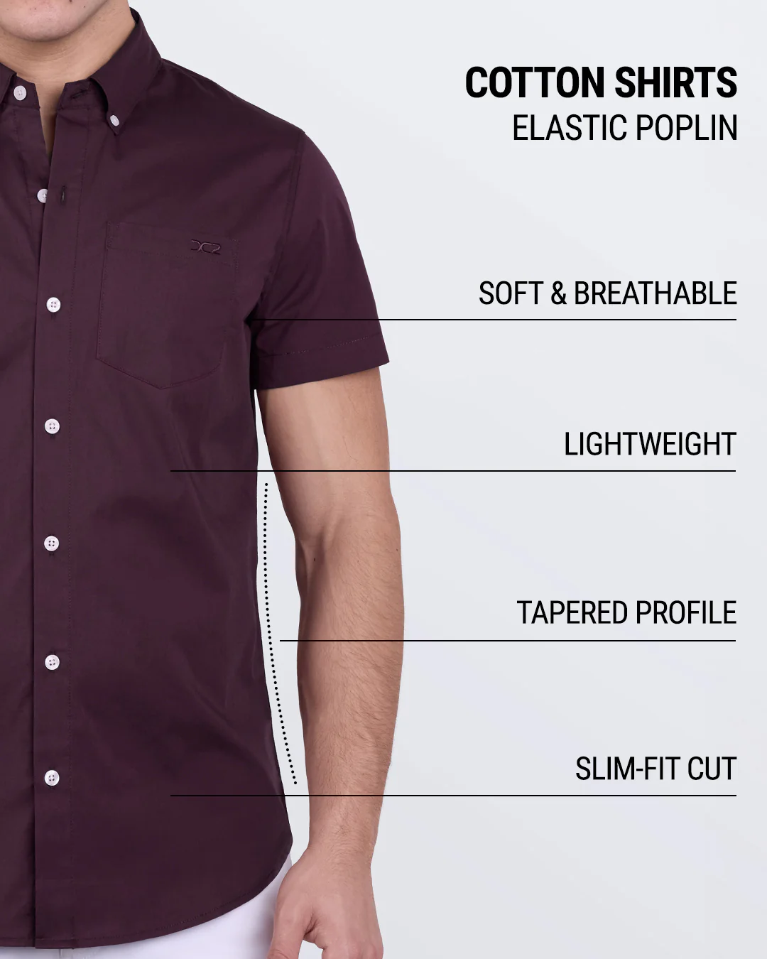 VERY BERRY - Cotton Shirt | DC2 - Image 4