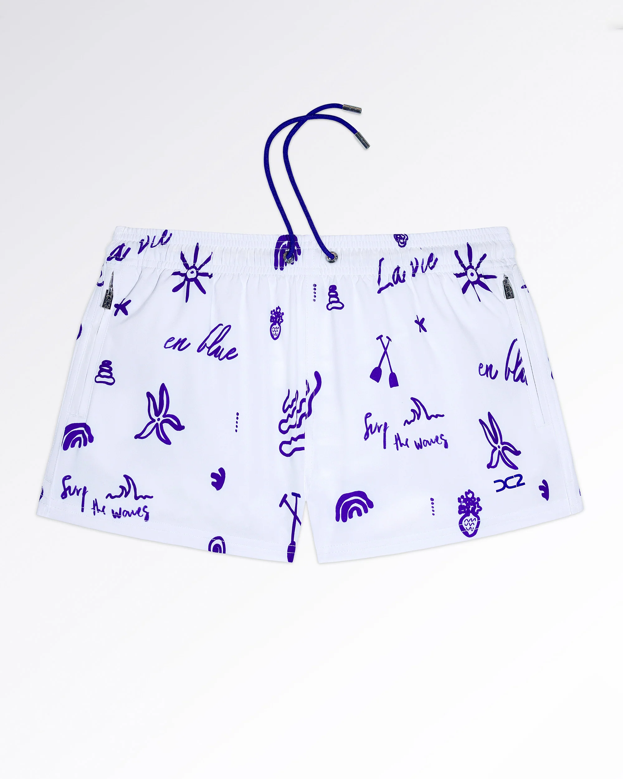 VIVA LA VIDA (BLUE) - Poolside Shorts | DC2 - Image 3
