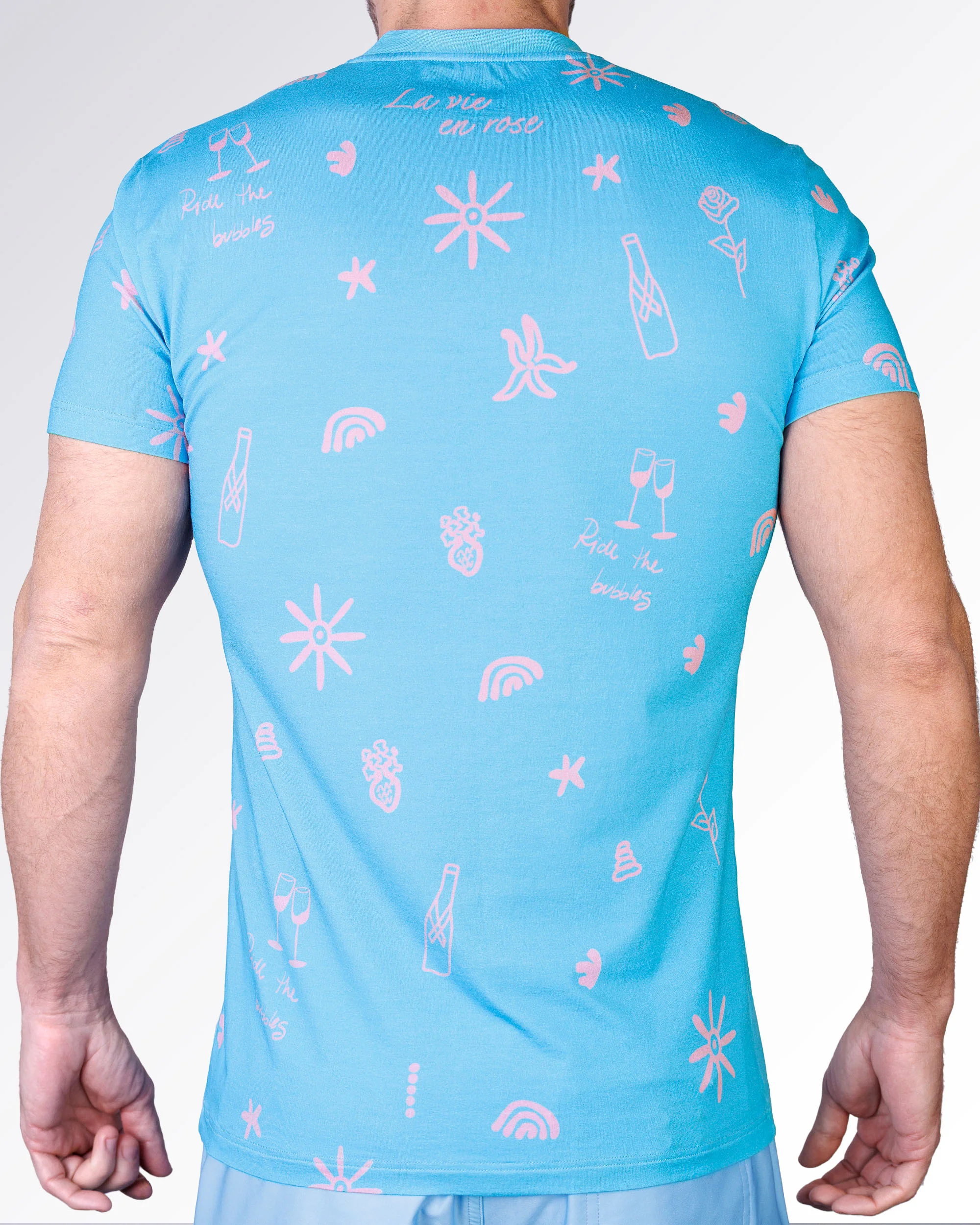 VIVA LA VIDA (EN ROSE) - Cotton Graphic T-Shirt | DC2 - Image 3