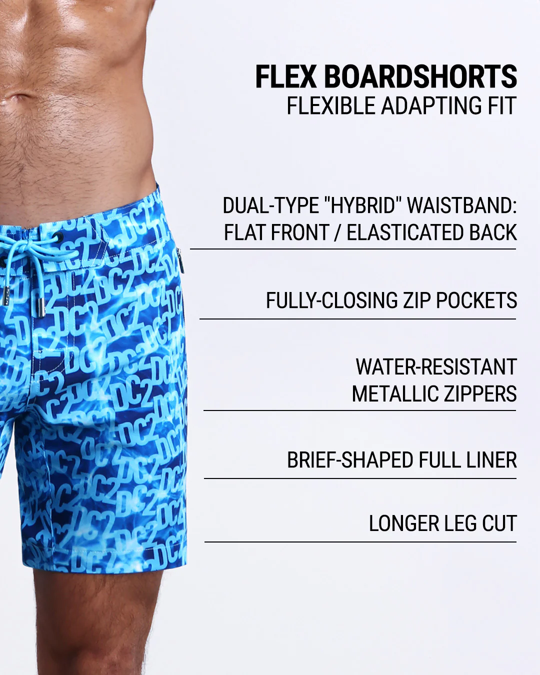 WET - Flex Boardshorts | DC2 - Image 6