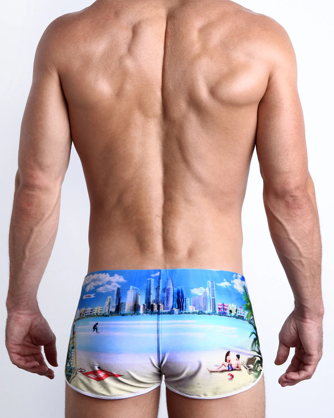 WISH YOU WERE HERE - Swim Shorts - Image 4