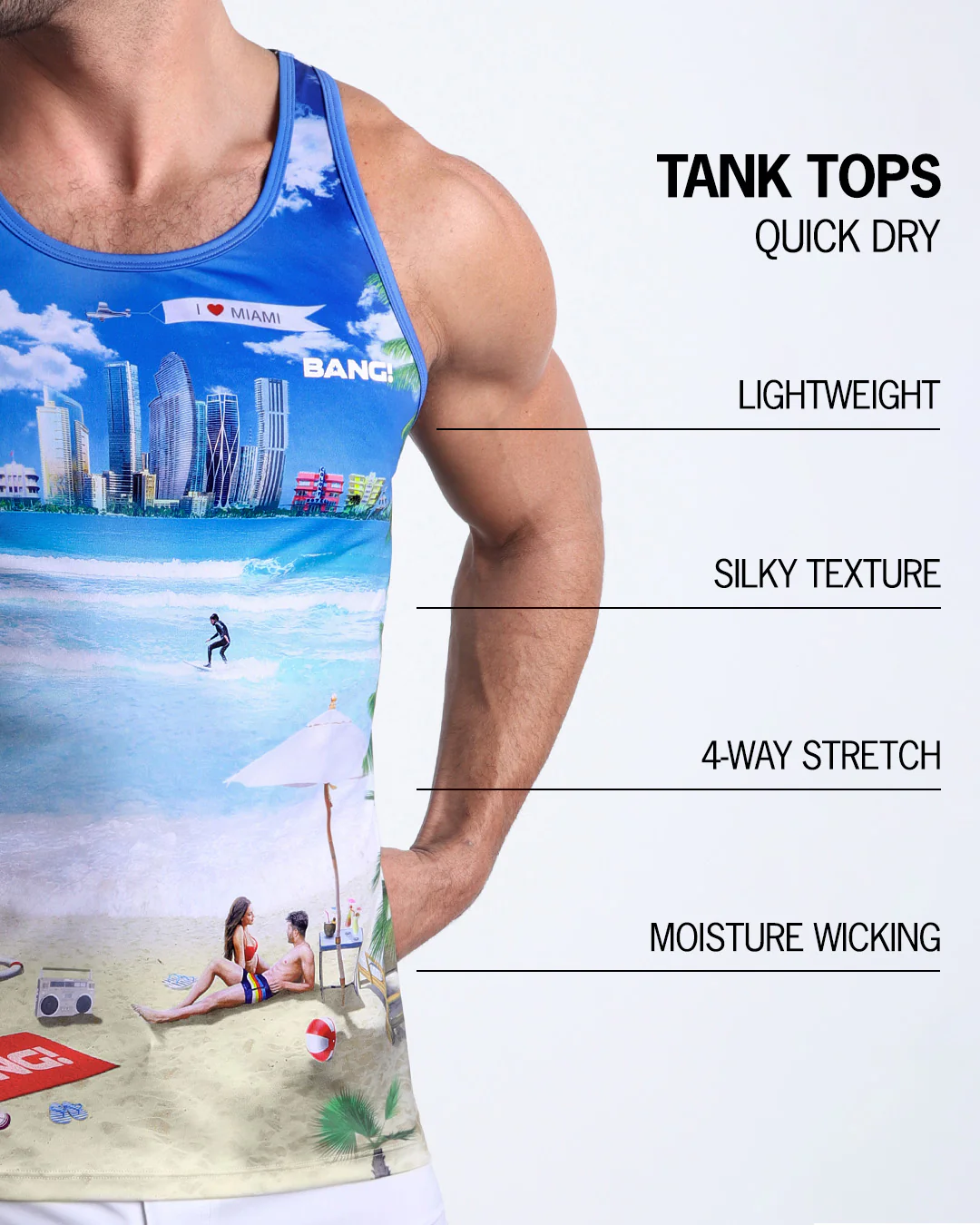 WISH YOU WERE HERE - Tank Top - Image 5