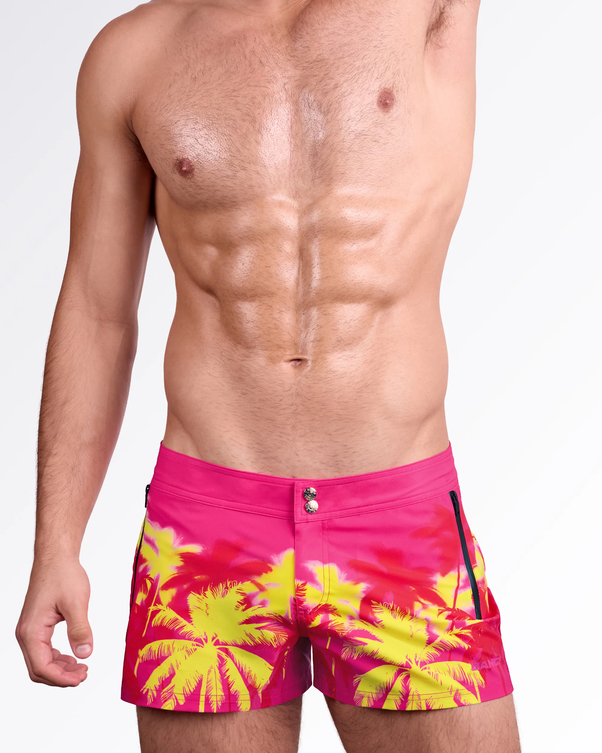 WUTHERING HEIGHTS (FUCSIA) - Beach Shorts