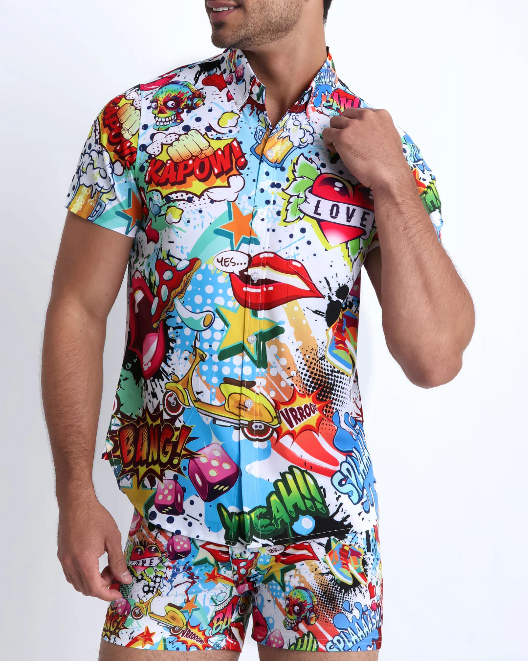 YEAH YEAH - Stretch Shirt - Image 4